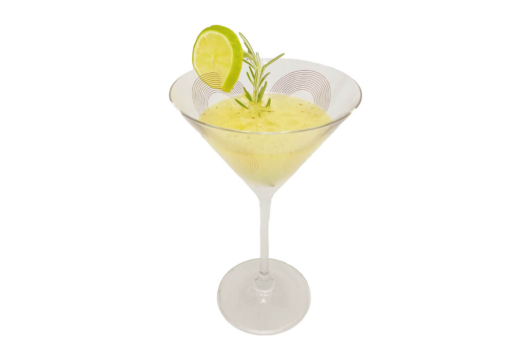 Cocktail mit Olivenöl